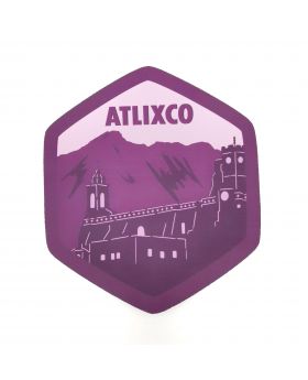 Calcomania Sticker Pueblo Mágico Atlixco, Puebla
