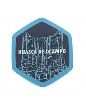 Calcomania Sticker Pueblo Mágico Huasca de Ocampo, Hidalgo