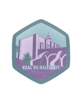 Calcomania Sticker Pueblo Mágico Real de Asientos, Aguascalientes