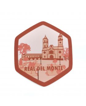 Calcomania Sticker Pueblo Mágico Real del Monte, Hidalgo